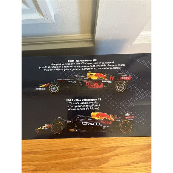 RARE Oracle Red Bull Racing Formula 1 F1 1:43 Scale Die Cast Metal 6 PACK - Picture 13 of 16